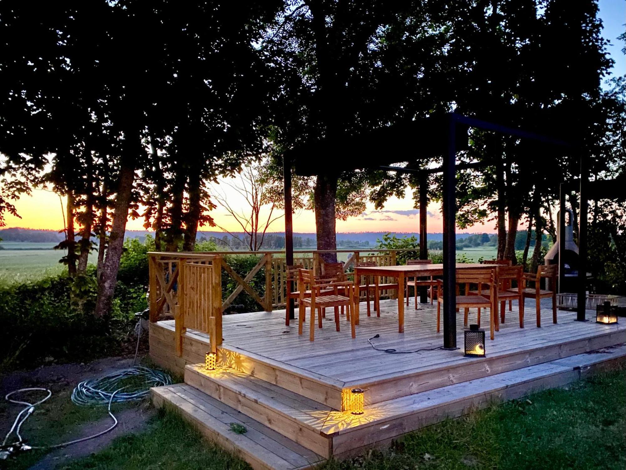ホテル Soerby Glamping Klockrike エクステリア 写真
