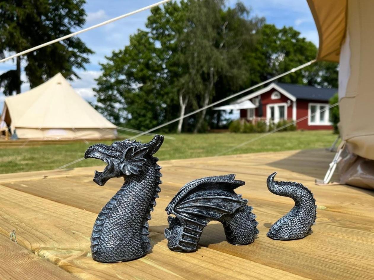ホテル Soerby Glamping Klockrike エクステリア 写真