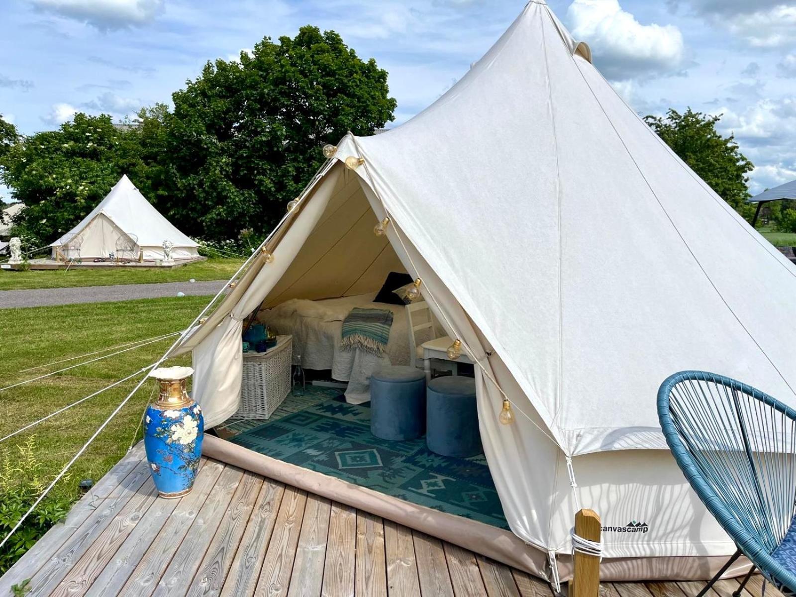 ホテル Soerby Glamping Klockrike エクステリア 写真