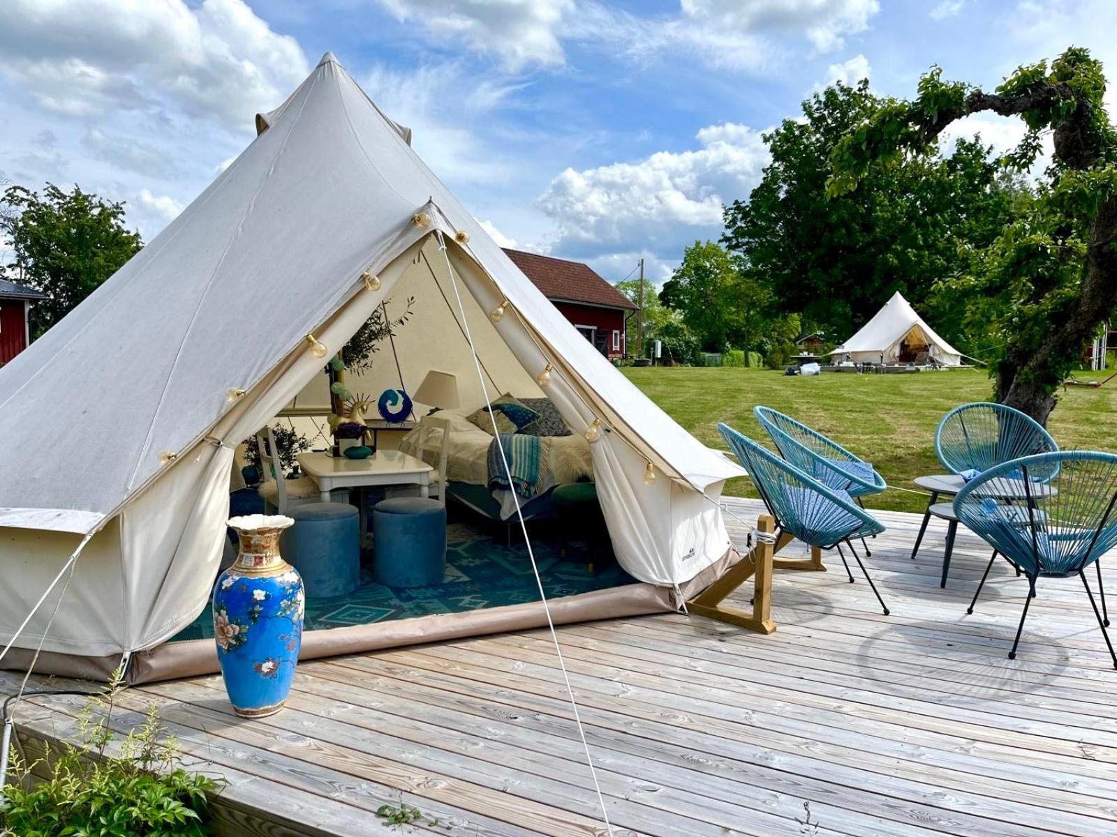 ホテル Soerby Glamping Klockrike エクステリア 写真